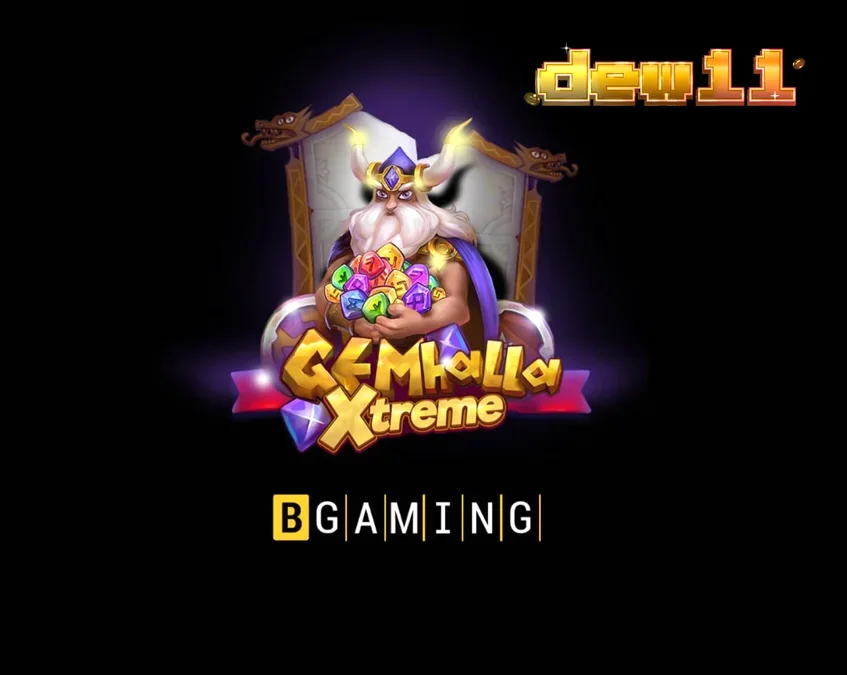 Tampilan visual slot Gemhalla Xtreme dengan tema mitologi Norse